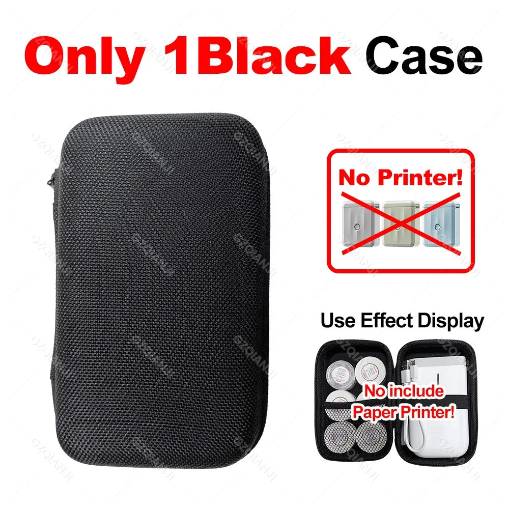 Niimbot D110M Bluetooth Thermal Label Maker | Portable Mini Thermal Label Maker PRIMED Only 1Black Case