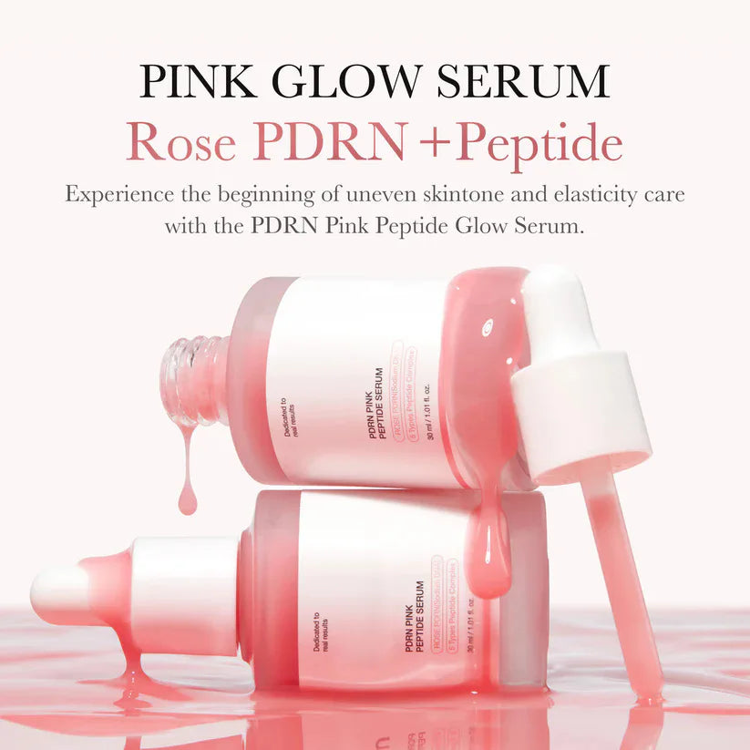 Pink Peptide Serum – Niacinamide Brightening & Firming Essence