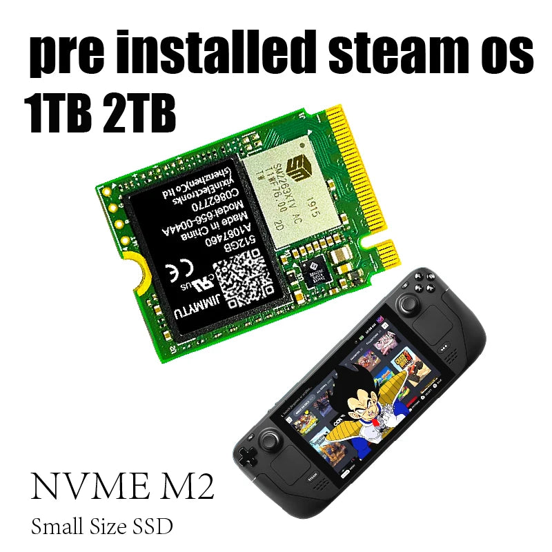 U.CHRD 2230 NVMe M.2 SSD 256GB 512GB 1TB – Steam Deck