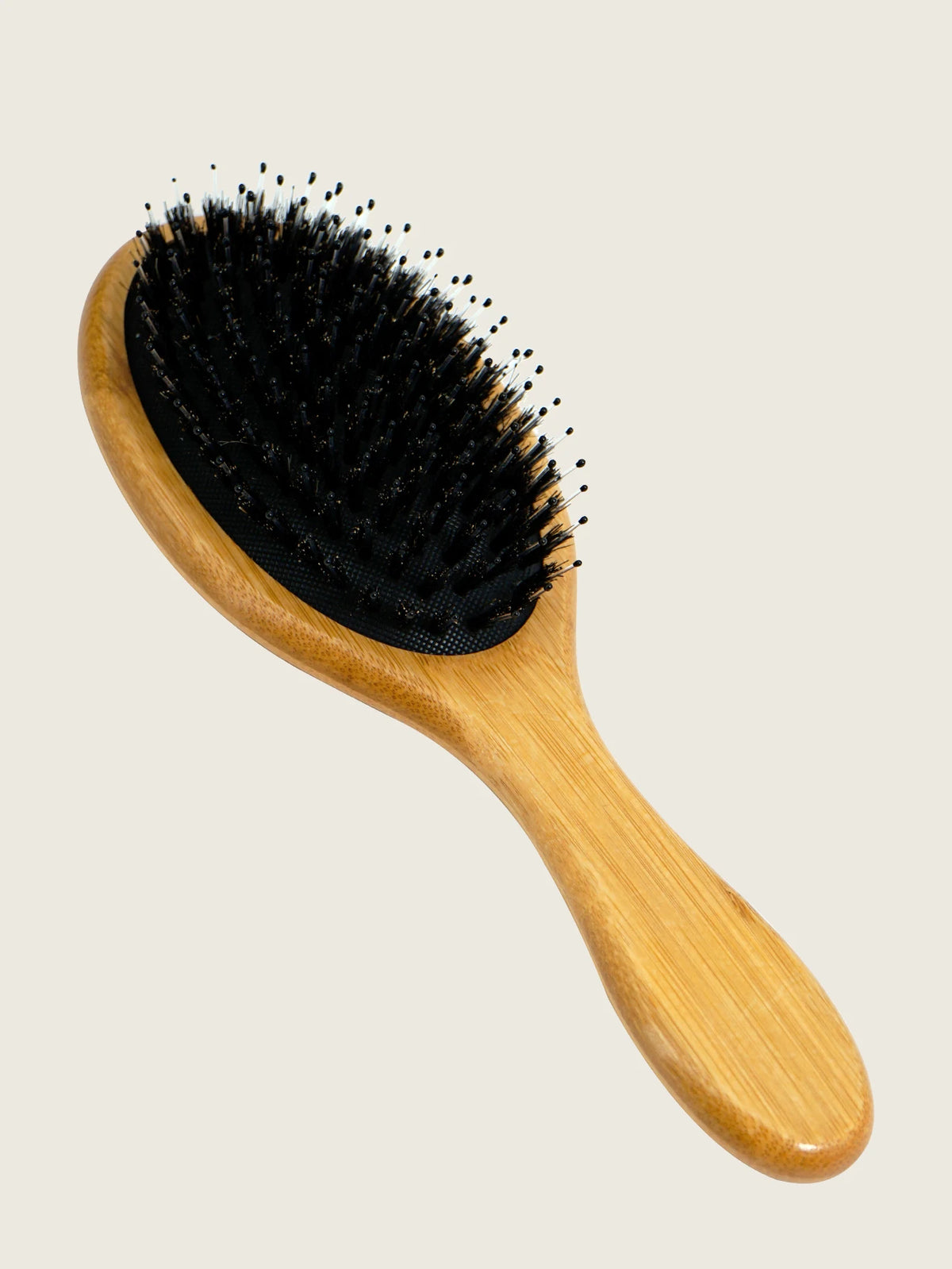 Wood Air Cushion Comb – Soft Bristle Detangling Scalp Massager