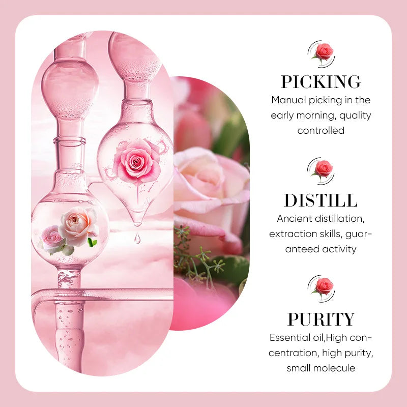Rose Essential Oil Body Moisturizer – Hydrate & Brighten