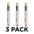 Golden Permanent Paint Pen for Granite & Marble | Fine Tip Paint Marker Pen PRIMED 3 Piece
