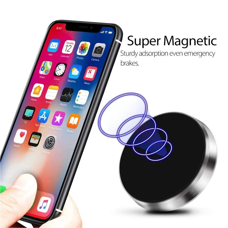 Magnetic Car Phone Holder – Universal Dashboard Mount Magnetic Phone Mount PRIMED