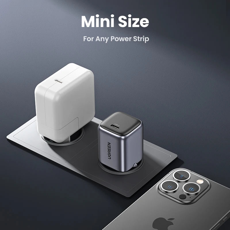 UGREEN GaN 20W USB-C Fast Charger PD3.0 QC3.0 iPhone & Android USB-C GaN Charger PRIMED