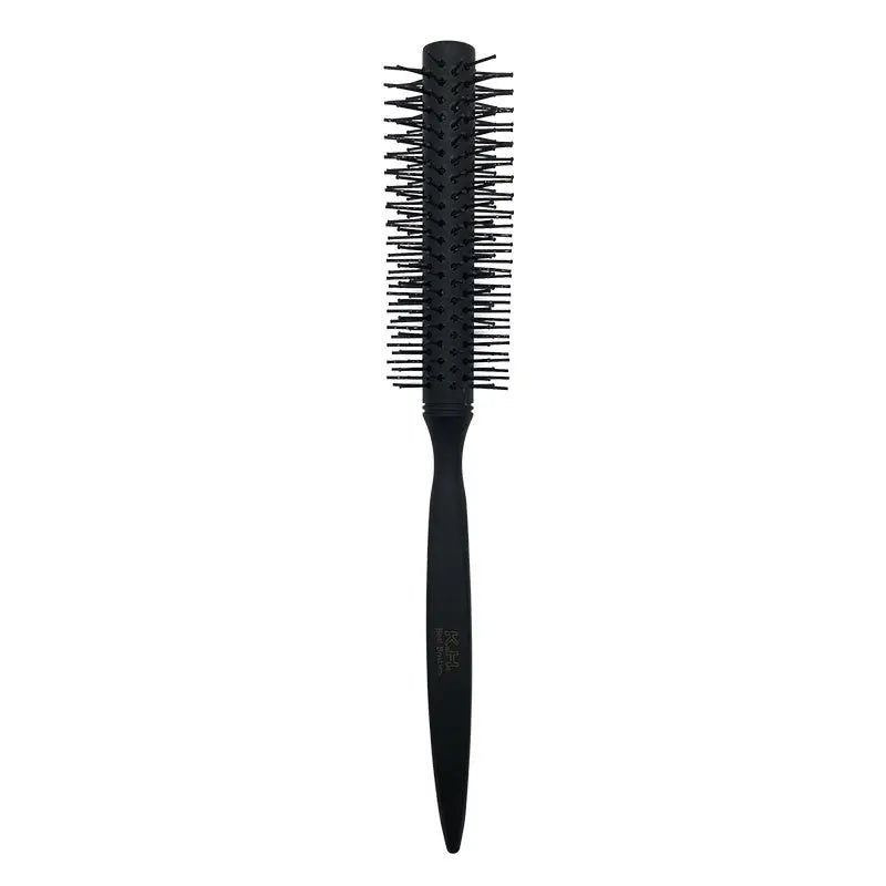 Wood Handle Boar Bristle Round Brush – Removable Tail