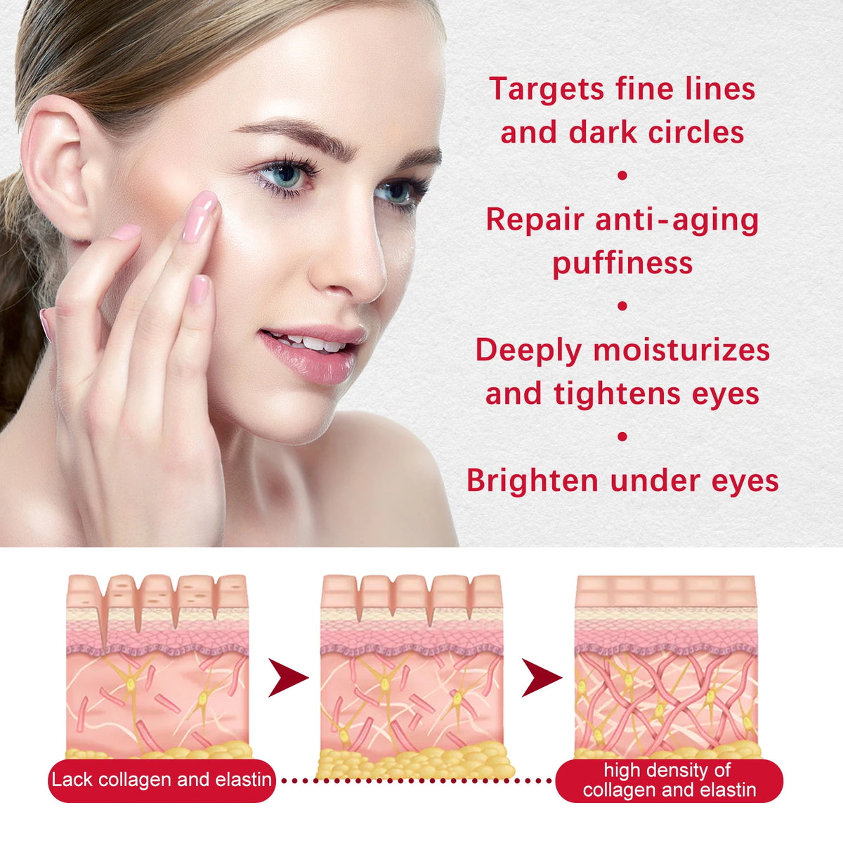 Retinol Eye Cream – Firm, Brighten & Smooth Fine Lines