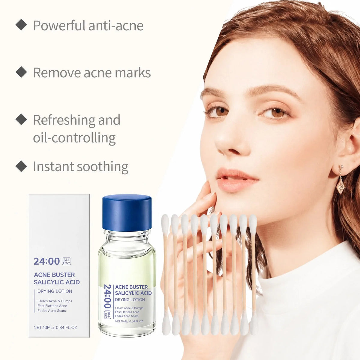 Salicylic Acid Spot Drying Lotion – Tea Tree & Aloe 10ml