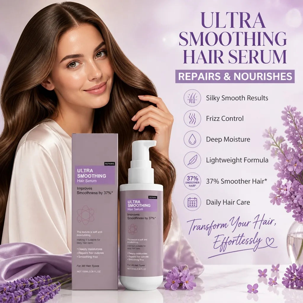 Ultra Smoothing Hair Serum – Frizz Control & Moisture 100ml