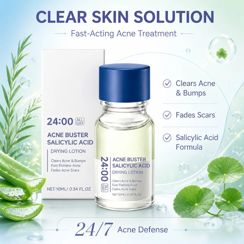 Salicylic Acid Spot Drying Lotion – Tea Tree & Aloe 10ml