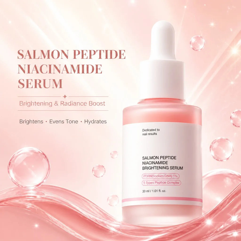 Pink Peptide Serum – Niacinamide Brightening & Firming Essence