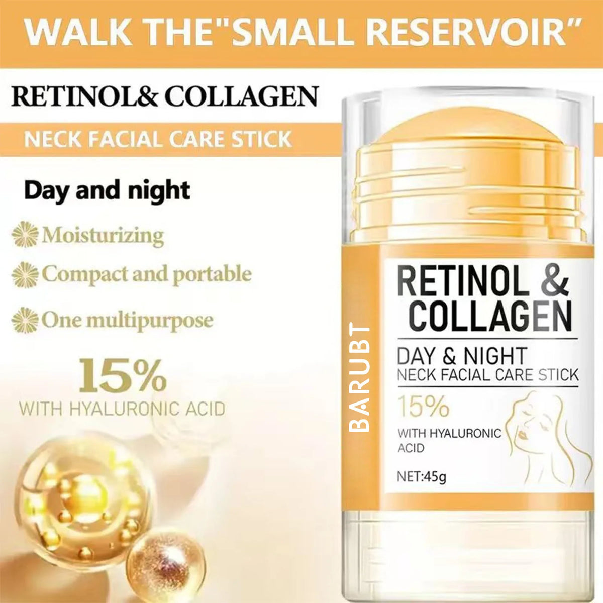Retinol Collagen Neck Cream – Lift, Firm & Brighten 45g