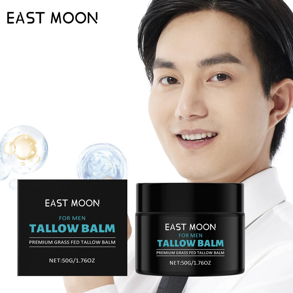 Men's Beef Tallow Face Balm – Moisturizing Cream 50g | PRIMED Men's Face Balm PRIMED
