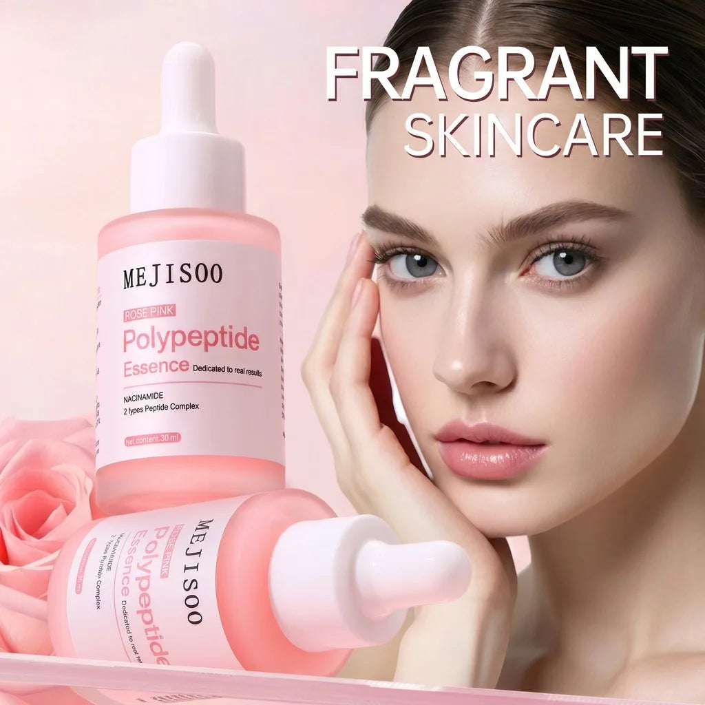 PDRN Pink Rose Peptide Face Serum – Niacinamide Firming