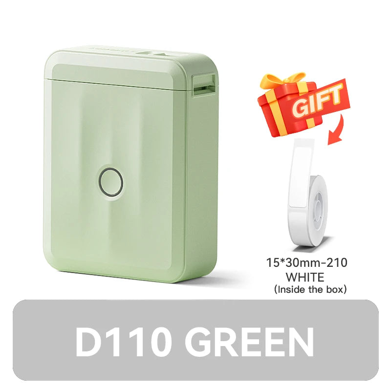 Niimbot D110M Bluetooth Thermal Label Maker | Portable Mini Thermal Label Maker PRIMED D110M GR