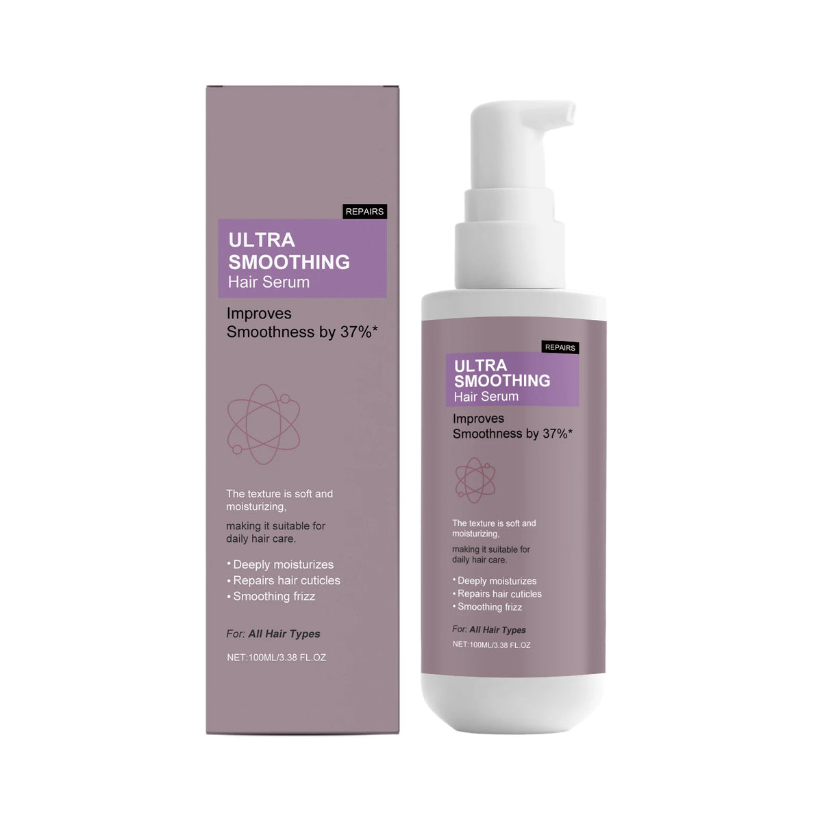 Ultra Smoothing Hair Serum – Frizz Control & Moisture 100ml