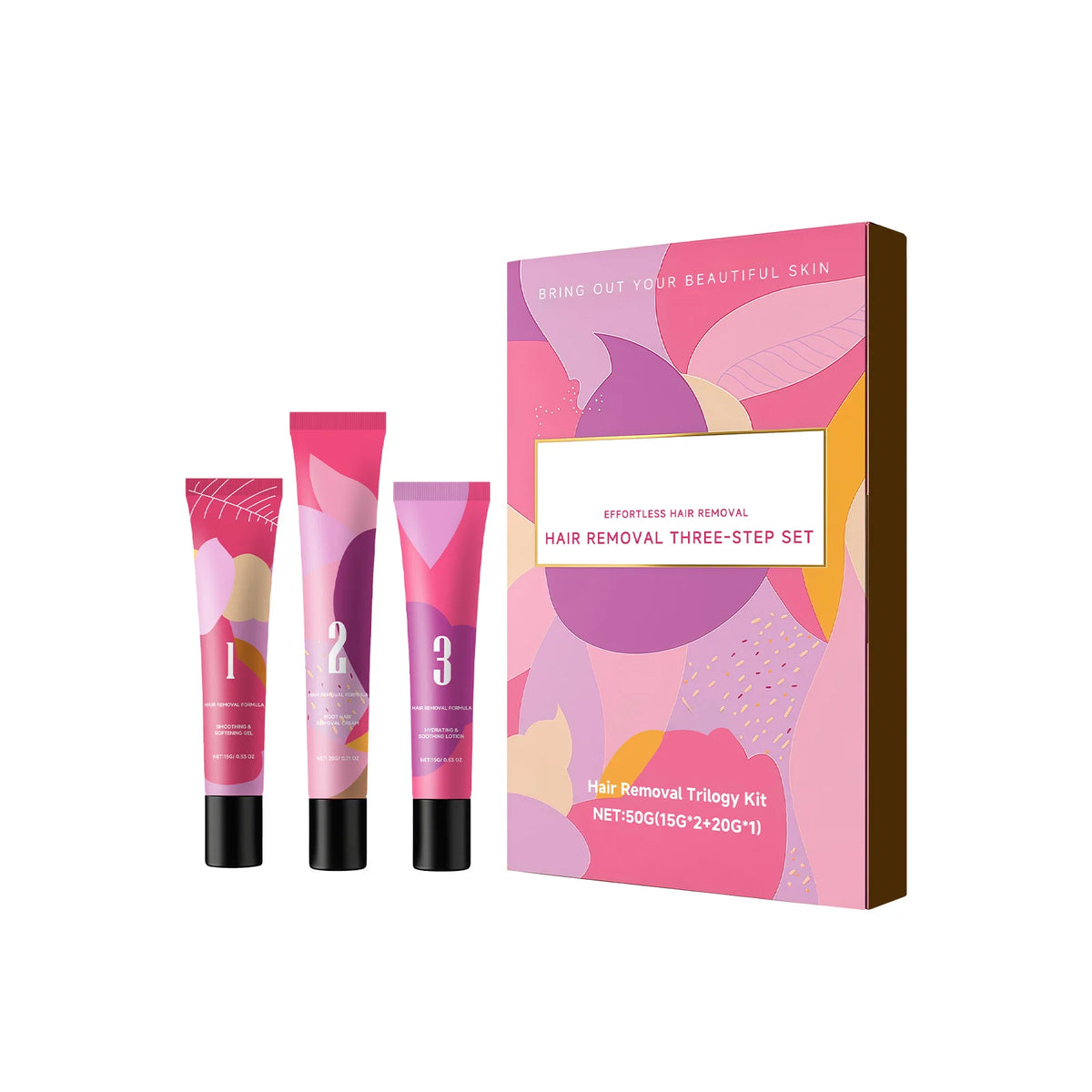 Women's Facial Hair Removal Cream – 3-Step System 50g