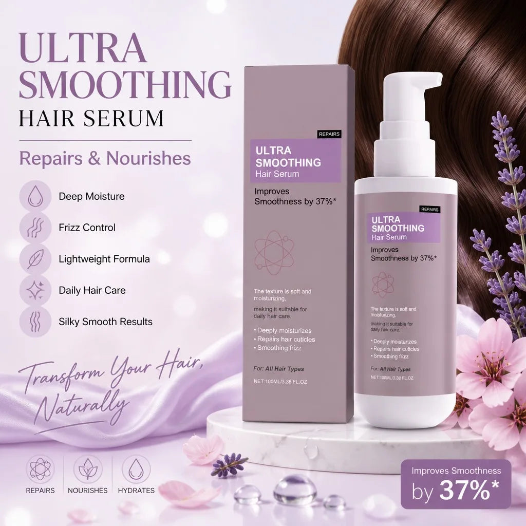 Ultra Smoothing Hair Serum – Frizz Control & Moisture 100ml