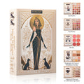 5-Page All-in-One Makeup Book Set – Eyeshadow, Blush & Lip Gloss All-in-One Makeup Set PRIMED Makeup book