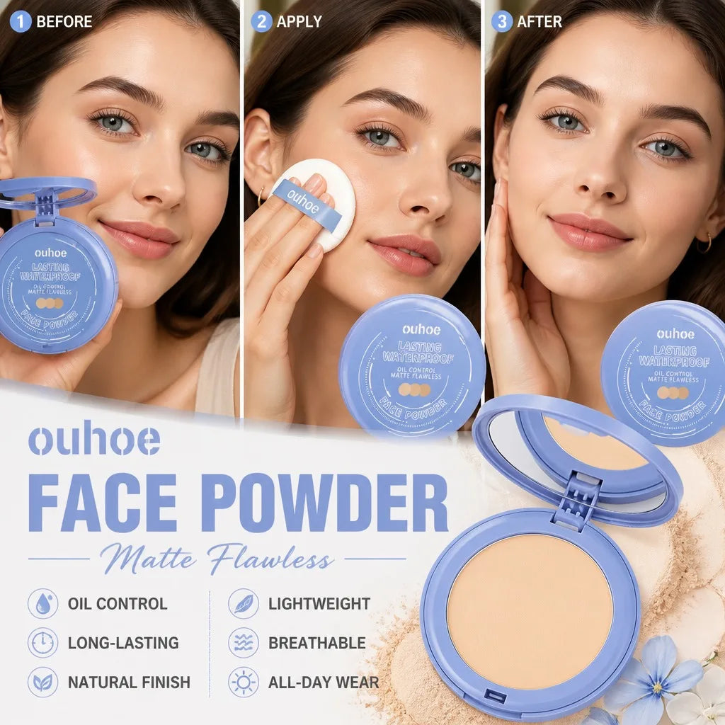 Matte Loose Face Powder – Oil Control & Pore Blurring Finish Loose Setting Powder PRIMED