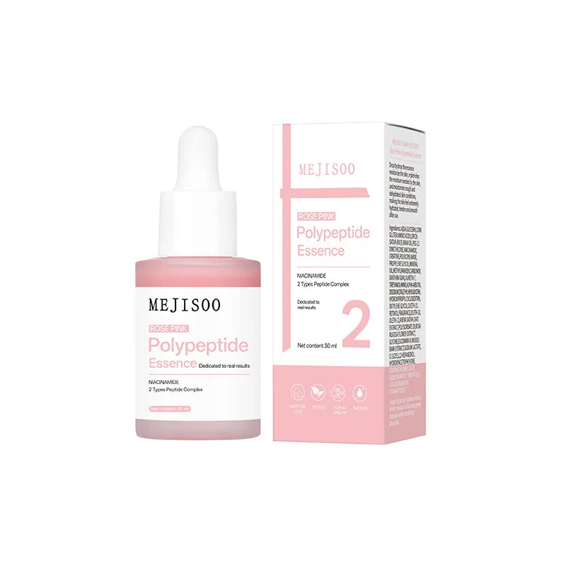 PDRN Pink Rose Peptide Face Serum – Niacinamide Firming