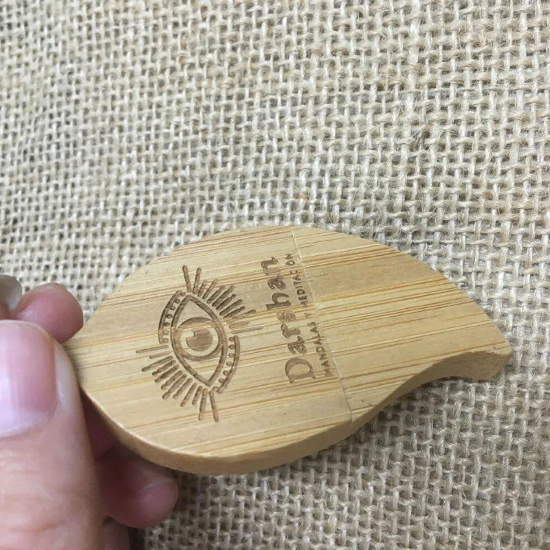 Wooden Leaf USB 3.0 Flash Drive 8GB–64GB | Custom Logo USB Flash Drive PRIMED