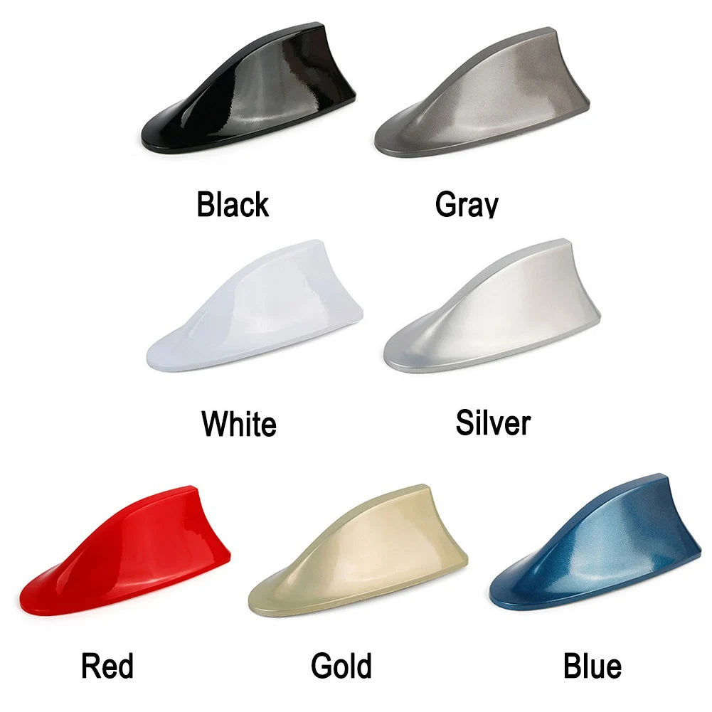 Universal Shark Fin Car Roof Antenna – Carbon Fiber Style Car Shark Fin Antenna PRIMED