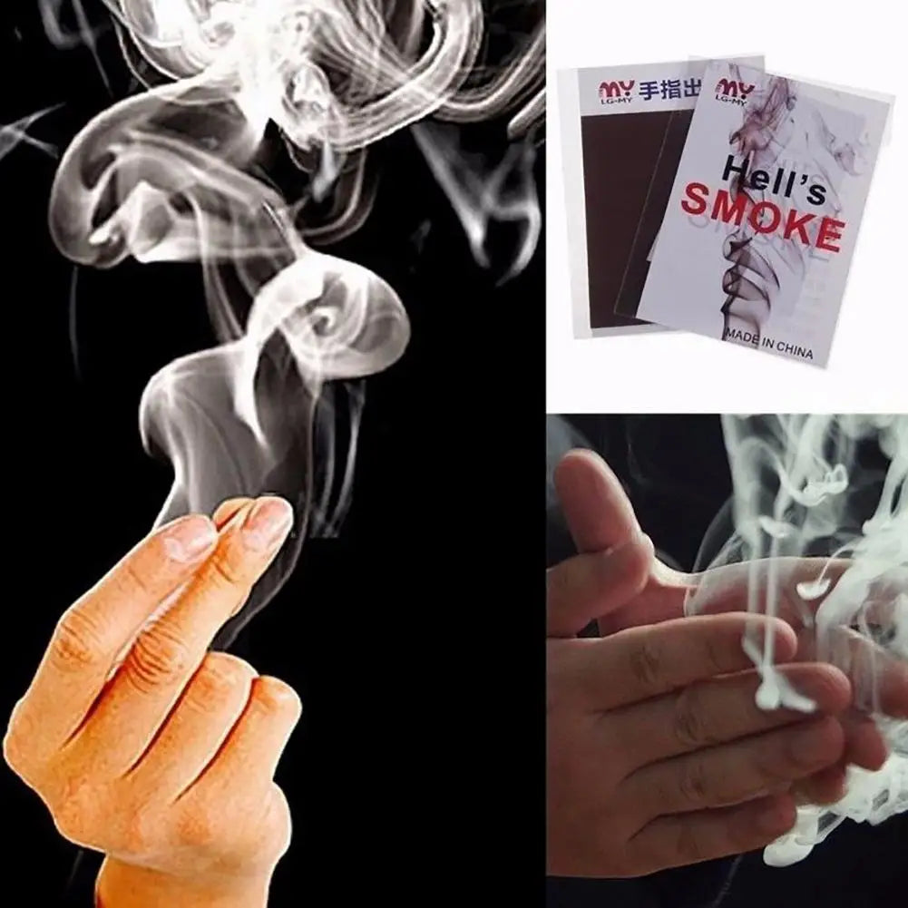 Magic Smoke Paper – Finger Smoke Stage Magic Trick Prop Magic Trick Prop PRIMED