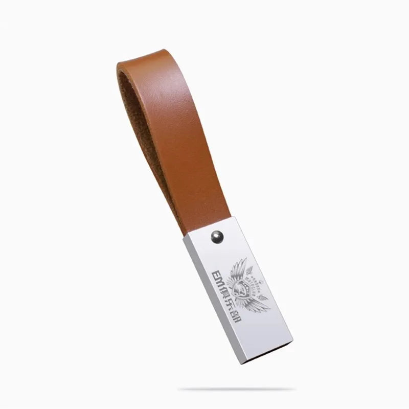 10PCS Leather Buckle USB Flash Drive 4–64GB | Free Custom Logo USB Flash Drive PRIMED