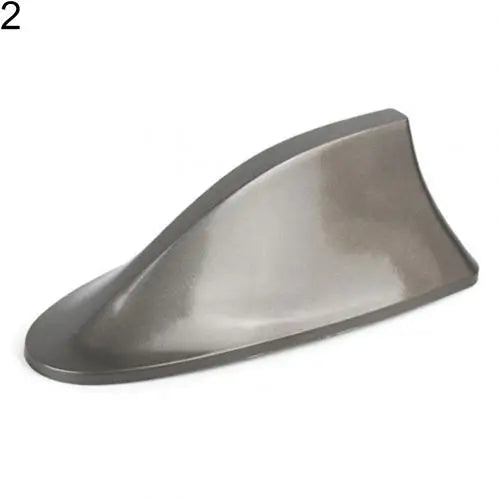 Universal Shark Fin Car Roof Antenna – Carbon Fiber Style Car Shark Fin Antenna PRIMED Grey