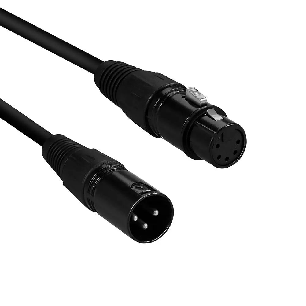 XLR 3-Pin to 5-Pin Female DMX Adapter Cable | 0.5m–3m DMX Adapter Cable PRIMED