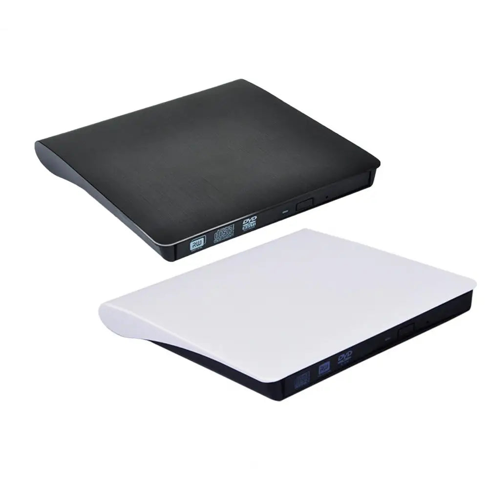 USB 3.0 External CD DVD-ROM Drive – Slim Low Noise for Laptop External Optical Drive PRIMED