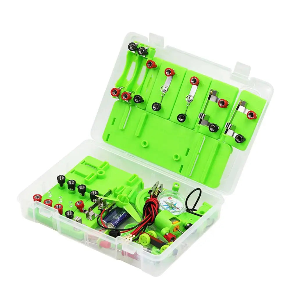 Kids Physics Experiment Kit – Electricity, Circuits & Magnetism Science Experiment Kit PRIMED