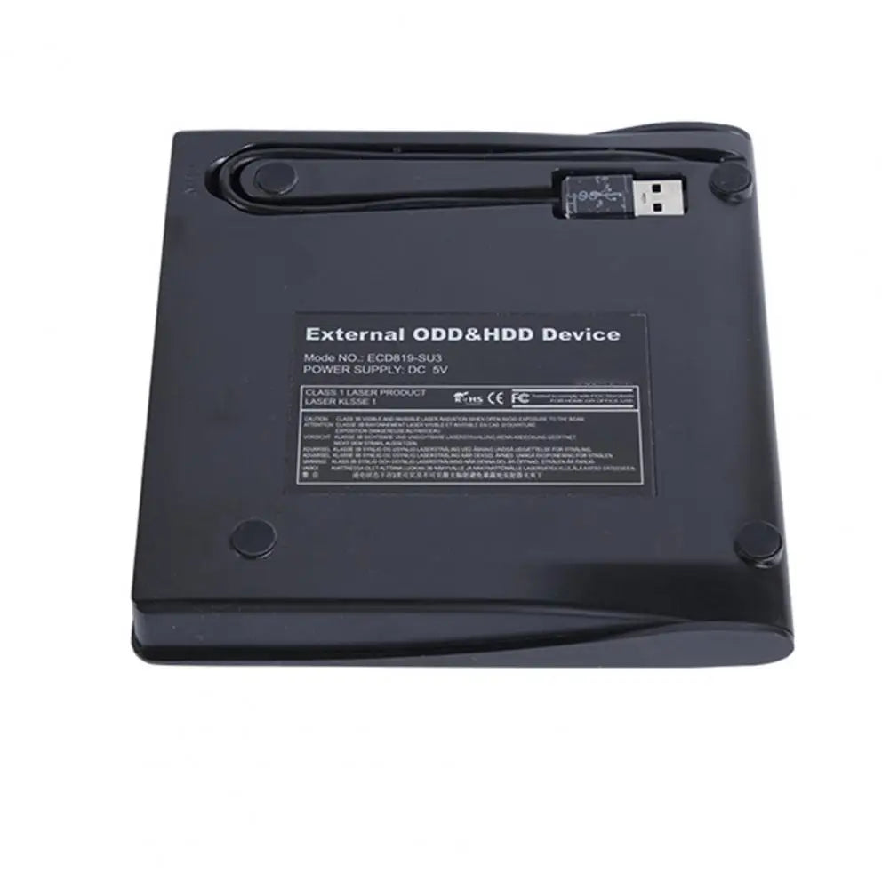 USB 3.0 External CD DVD-ROM Drive – Slim Low Noise for Laptop External Optical Drive PRIMED