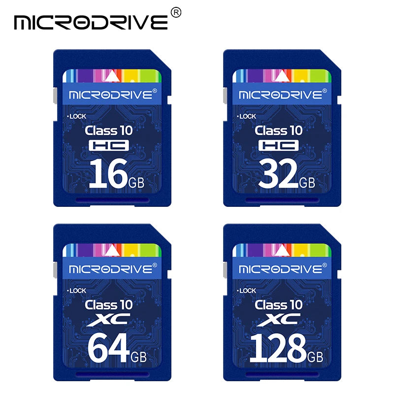 MicroDrive Micro SD Card 8GB–128GB Class 10 A1 | Full HD Micro SD Card PRIMED