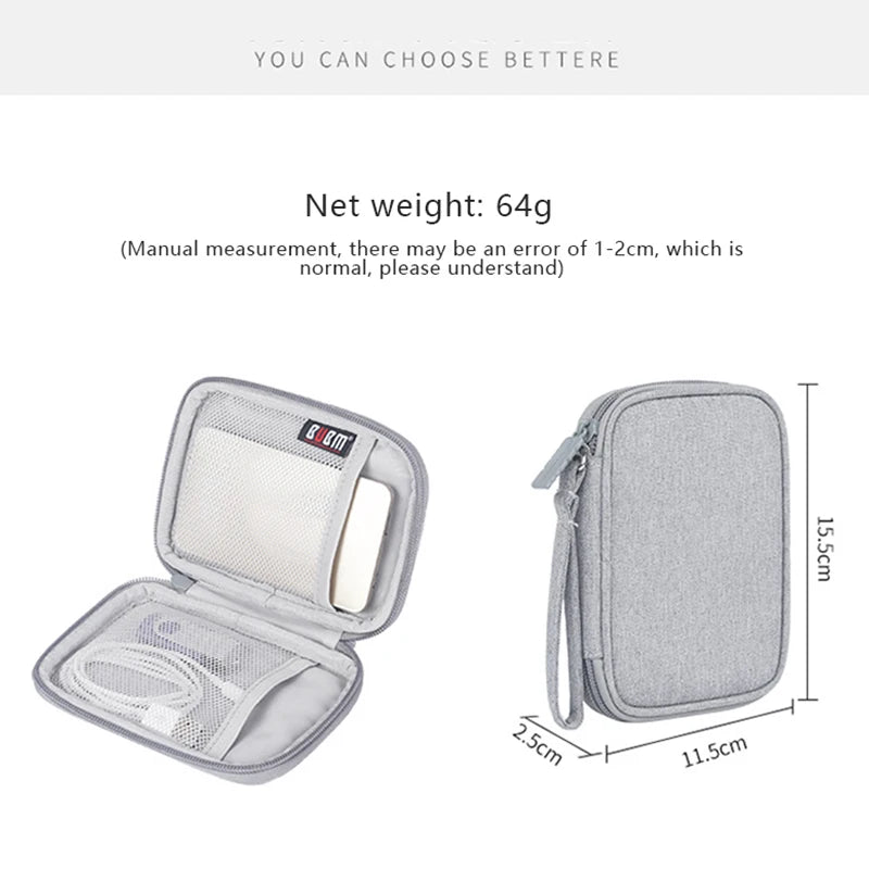 UTHAI EVA 2.5" Hard Drive Storage Case with Cable Compartment Hard Drive Case PRIMED