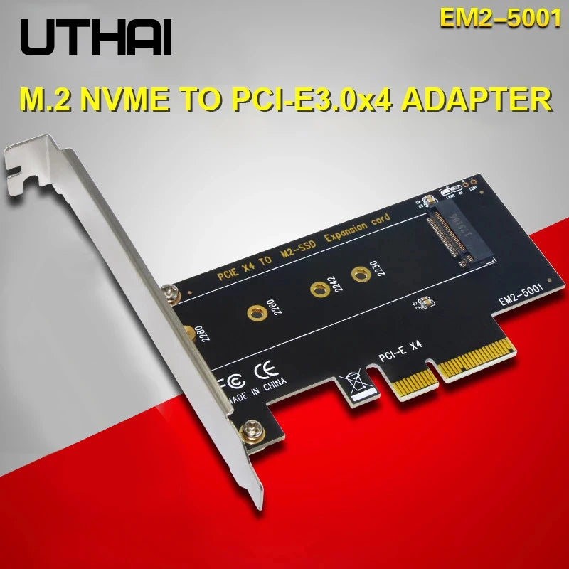 UTHAI T17 M.2 NVMe to PCIe 3.0 x4 SSD Adapter Card