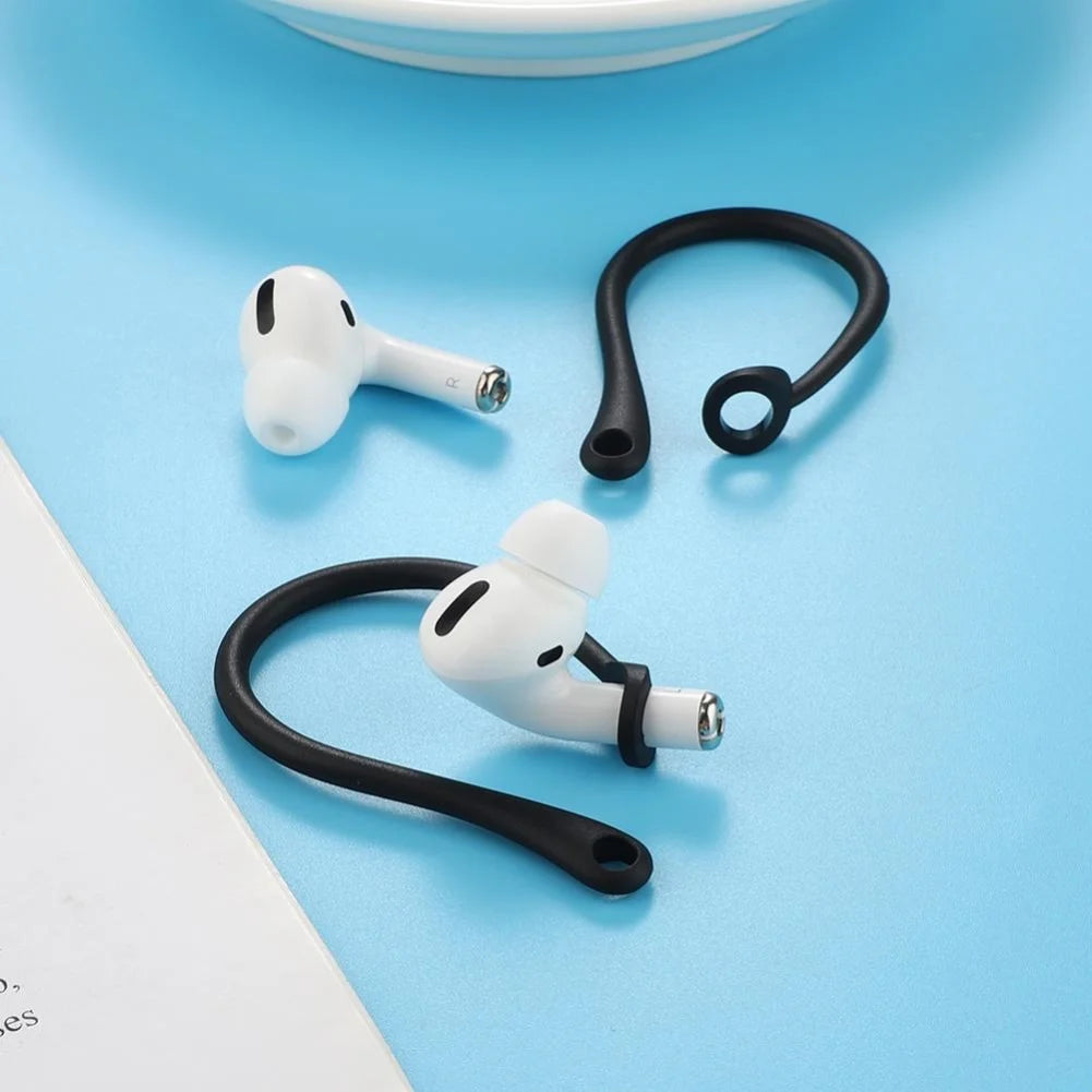 Silicone Anti-Lost Ear Hooks for AirPods 1 2 3 Pro – 1 Pair Earphone Accessories PRIMED