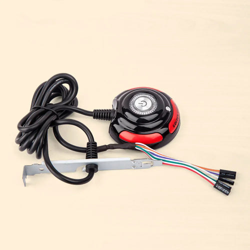 1.6m PC Case Power On/Off Reset HDD Push Button Switch PC Case Switch PRIMED