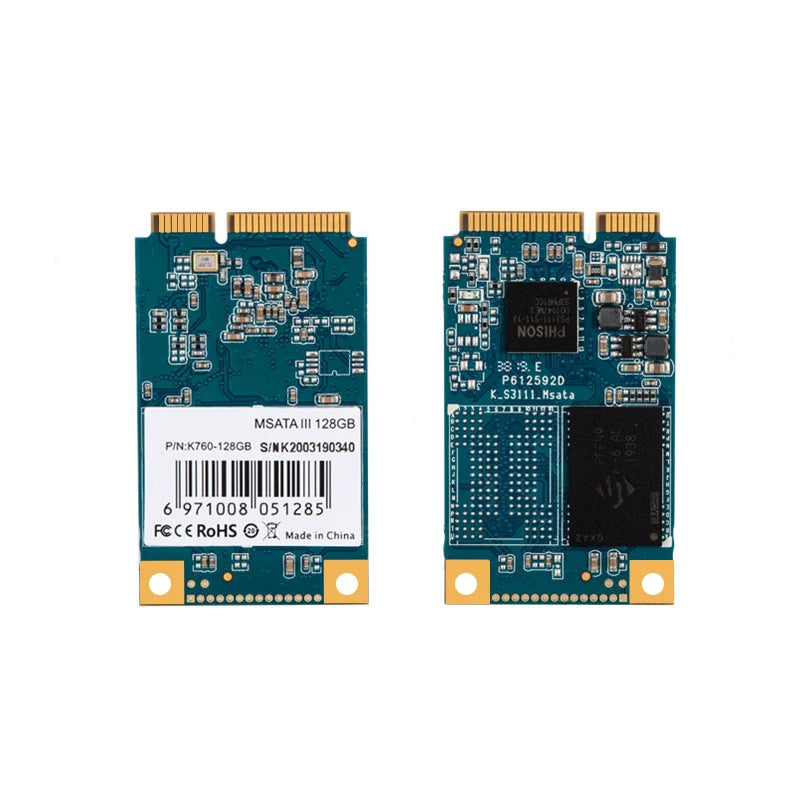 UTHAI K760 mSATA SSD 32GB – 550MB/s Read, Shock Resistant