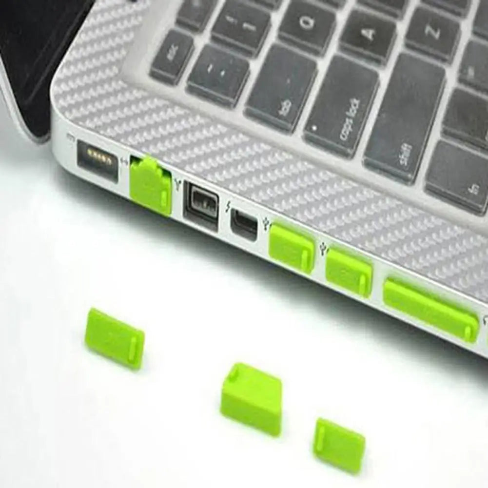 13-Piece Universal Laptop Silicone Dust Plug Port Cover Set Laptop Port Covers PRIMED