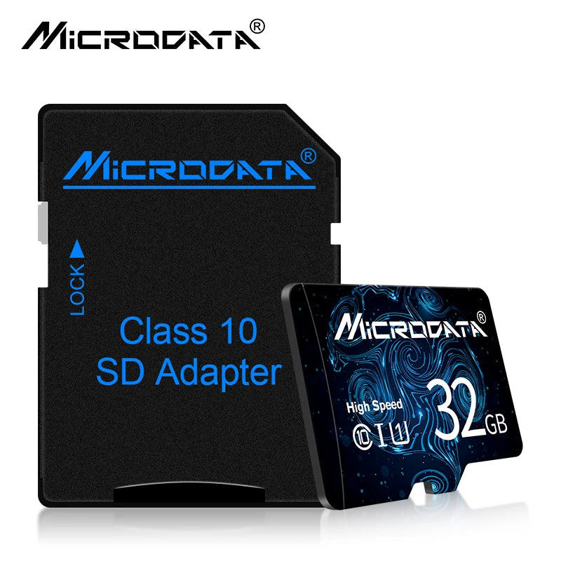 MicroDrive Micro SD Card Class 10 U3 V30 | 4GB–128GB TF Card Micro SD Card PRIMED
