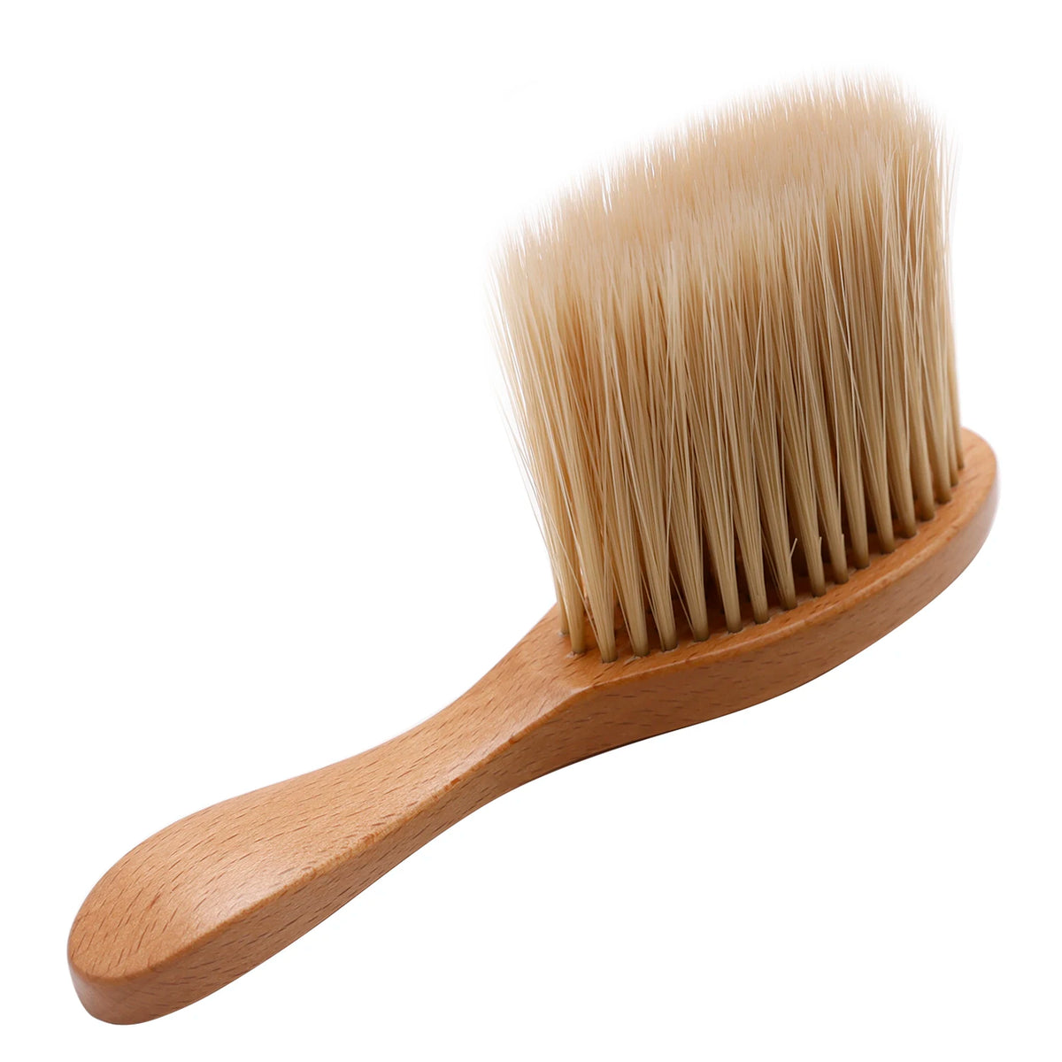 Wooden Neck Duster Brush – Barber Hairdressing Cleaning Tool