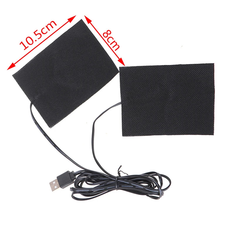 USB 5V Carbon Fiber Heating Pad – Flexible Electric Heat Mat