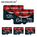 MicroDrive Micro SD Card Class 10 U3 V30 A1 – 4GB to 256GB Micro SD Card PRIMED 64 GB