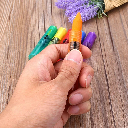 Kids Washable Bath Crayons – 6 Colors | Safe & Easy Clean Bath Crayons Set PRIMED