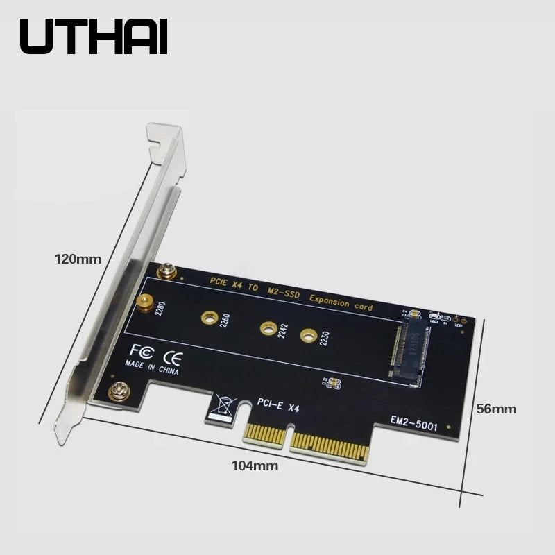 UTHAI T17 M.2 NVMe to PCIe 3.0 x4 SSD Adapter Card SSD Adapter Card PRIMED T17