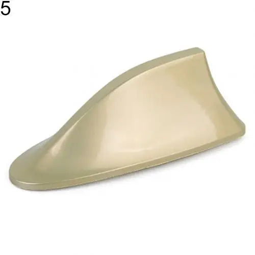 Universal Shark Fin Car Roof Antenna – Carbon Fiber Style Car Shark Fin Antenna PRIMED Golden