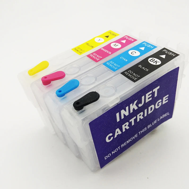 Einkshop 220 220XL Refillable Ink Cartridge Set for Epson Refillable Ink Cartridge PRIMED Default Title