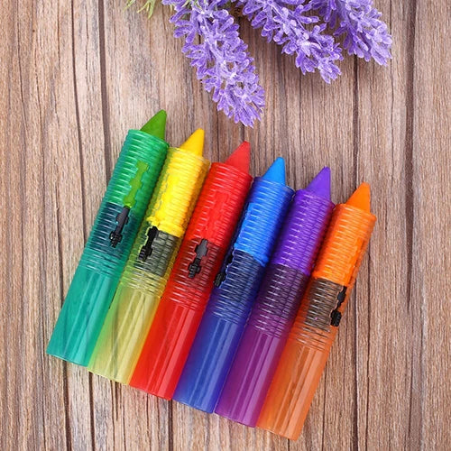 Kids Washable Bath Crayons – 6 Colors | Safe & Easy Clean Bath Crayons Set PRIMED