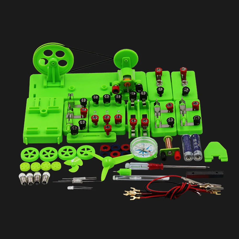 Kids Physics Experiment Kit – Electricity, Circuits & Magnetism Science Experiment Kit PRIMED